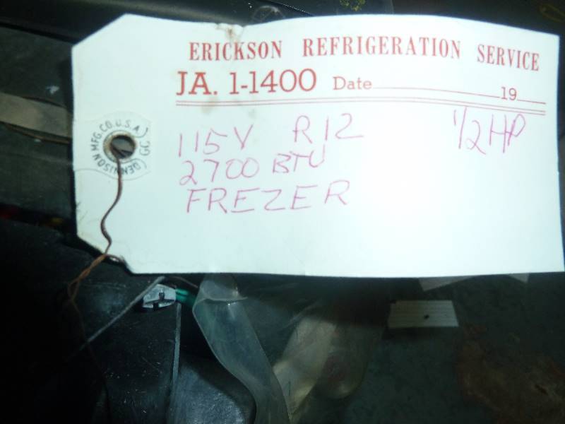 lot 633 image: Compressor