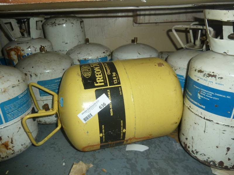 lot 636 image: Freon tanks