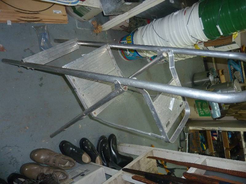 lot 649 image: step ladder