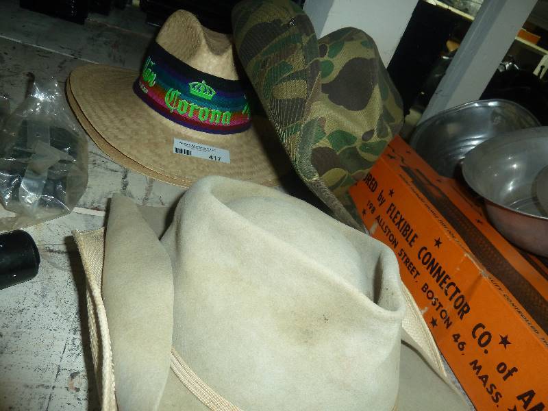 lot 417 image: Hats