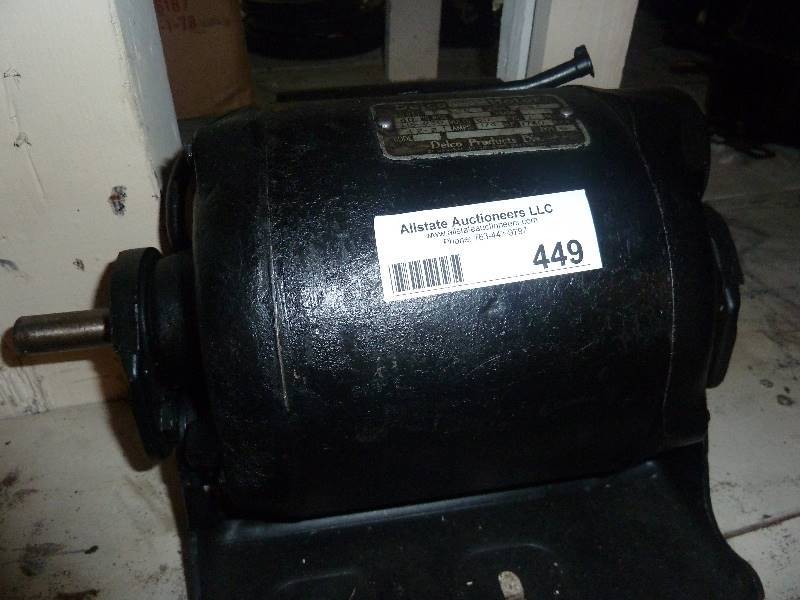 lot 449 image: Motor