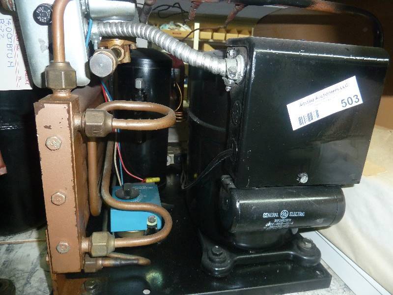 lot 503 image: water cooled condensing unit