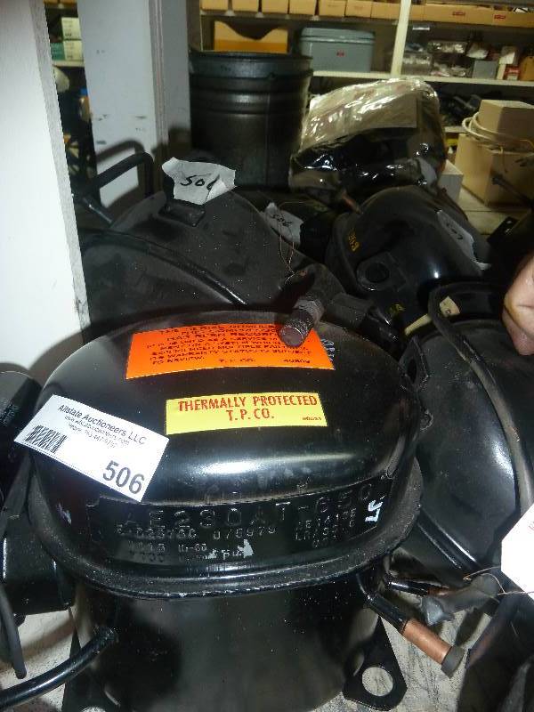 lot 506 image: Compressors