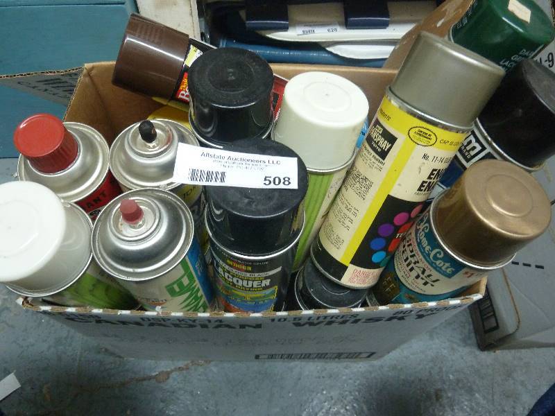 lot 508 image: Spray Paint
