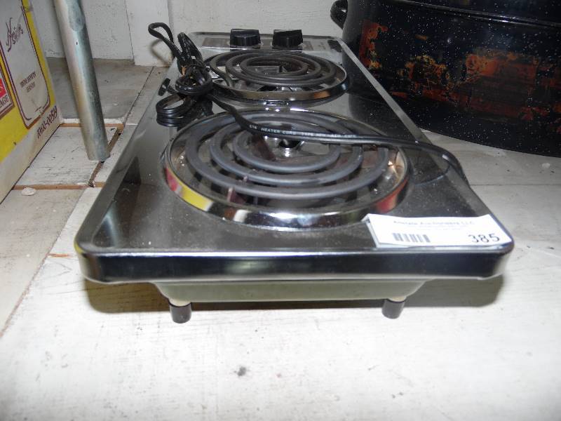 lot 385 image: Electric Burner