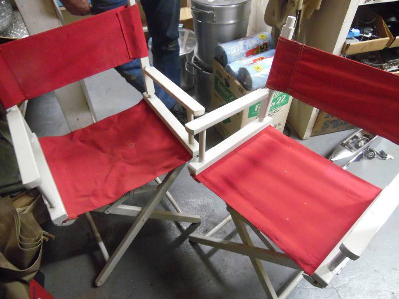 lot 403 image: Camping Chairs