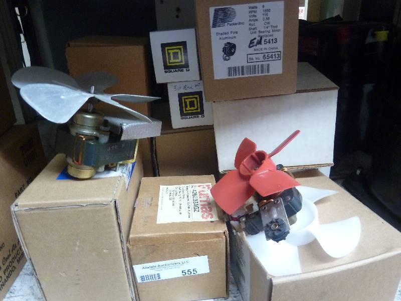 lot 555 image: Refrigeration parts