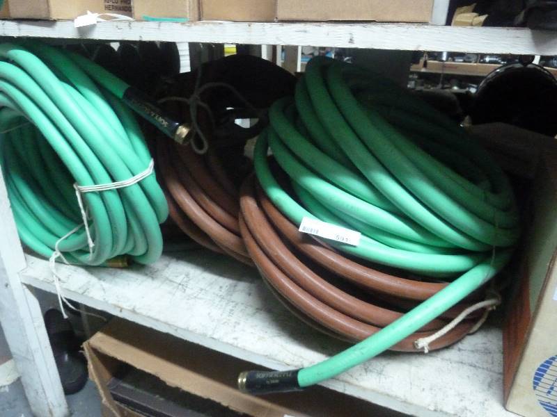 lot 591 image: Garden hoses