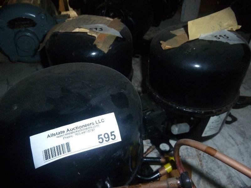 lot 595 image: compressors