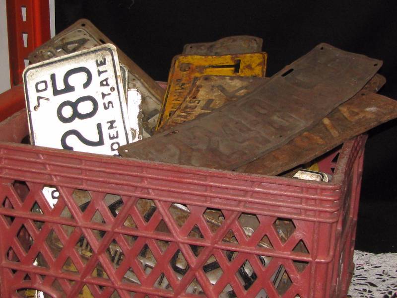 lot 18 image: License Plates
