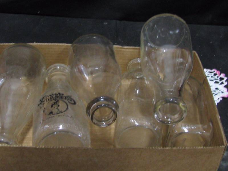 lot 91 image: Milk Bottles