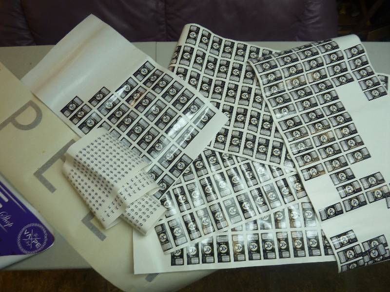 Labels for Vaping Panda E-Cig Juice