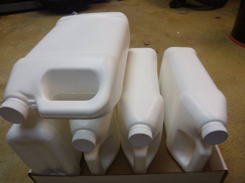 One Gallon Plastic Jugs