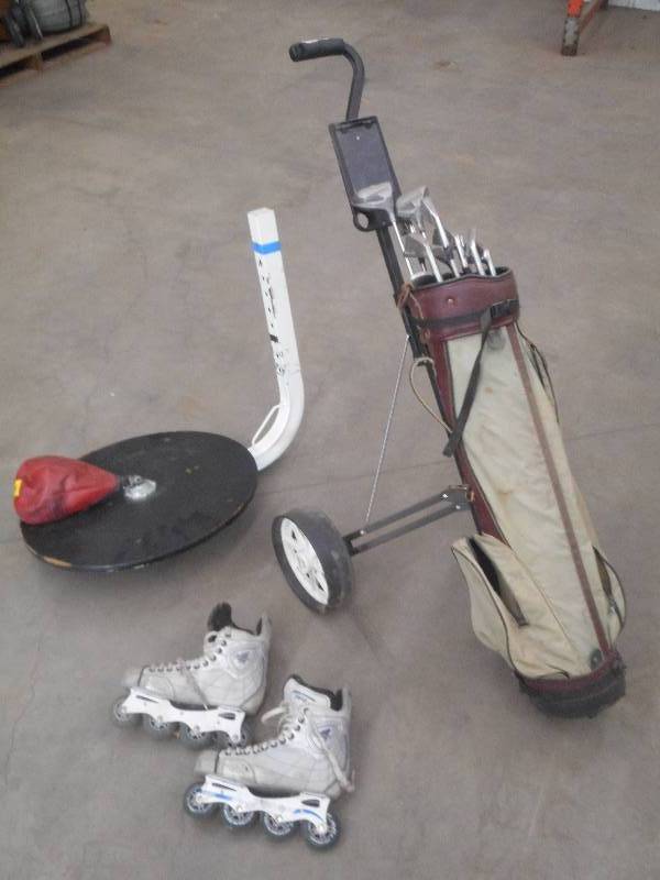 lot 8 image: Lot Of Size 8 Rollerblades, Speed-...