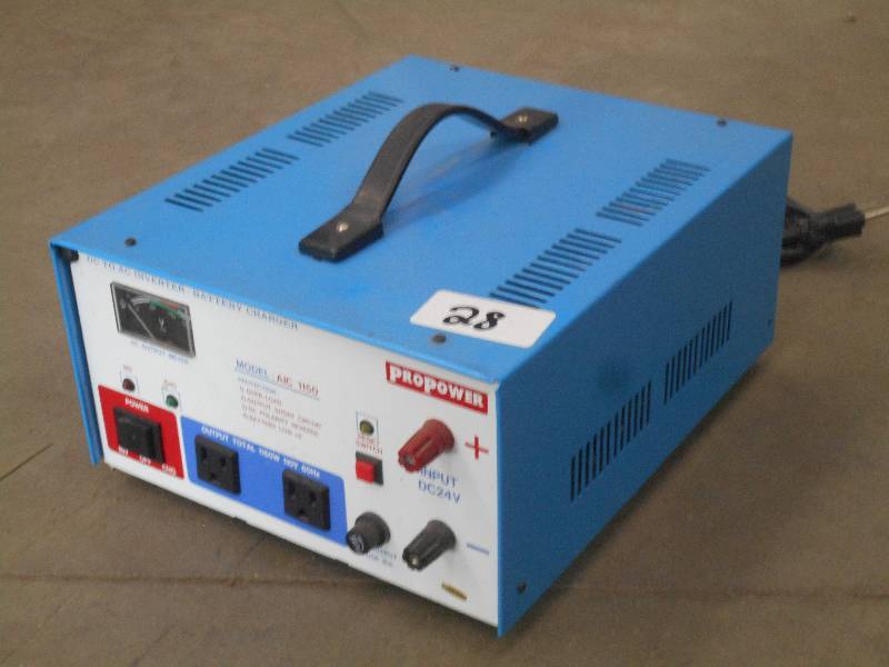 lot 28 image: ProPower AIC-1150 DC-AC InverterBa...