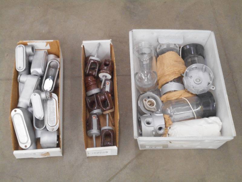 lot 47 image: Lot Of Assorted New Glass Globe Fi...