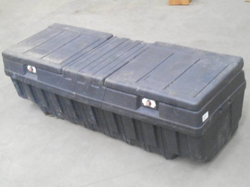 lot 57 image: Worx Full-Sized Plastic Truck Toolb...