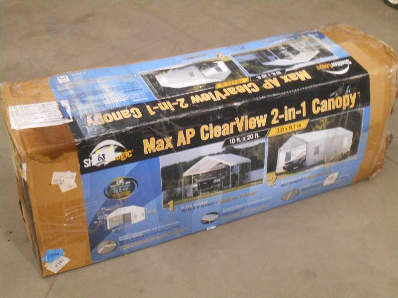 lot 68 image: Shelter Logic Max-AP Clearview 2-In...