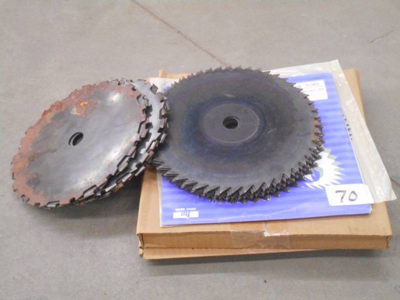 lot 70 image: Lot Of New & Used Saw Blades ...