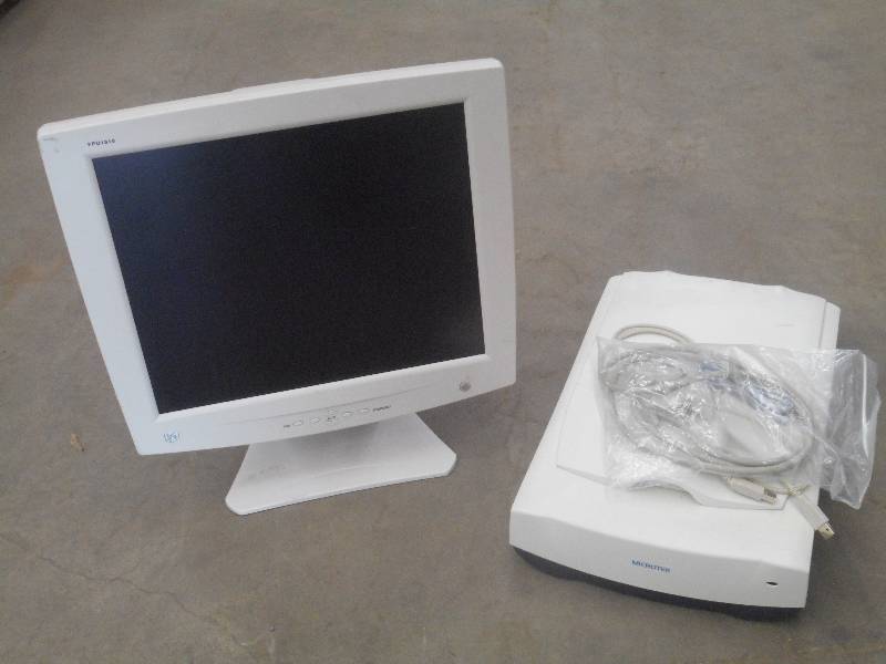 lot 87 image: Microtech Scanner & Gateway PC Moni...