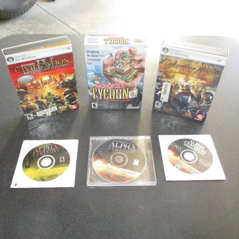 6 COMPUTER GAMES