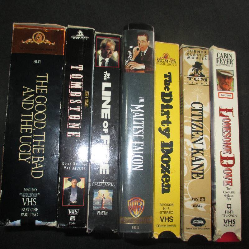 7N VHS TAPES