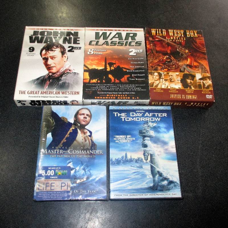 ASSORTED DVD MOVIES