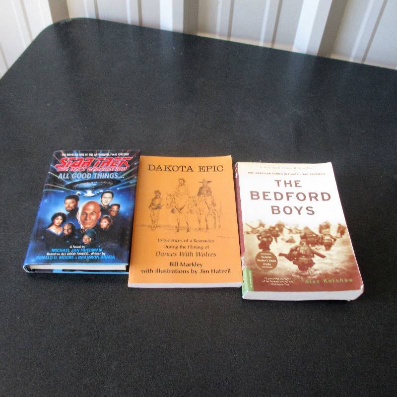 THREE BOOKS