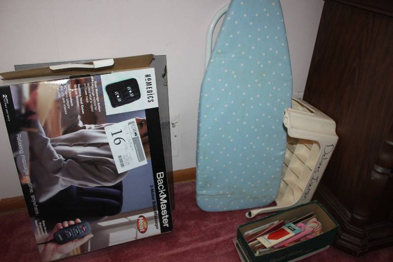 lot 16 image: Back Master Back Massager & Misc