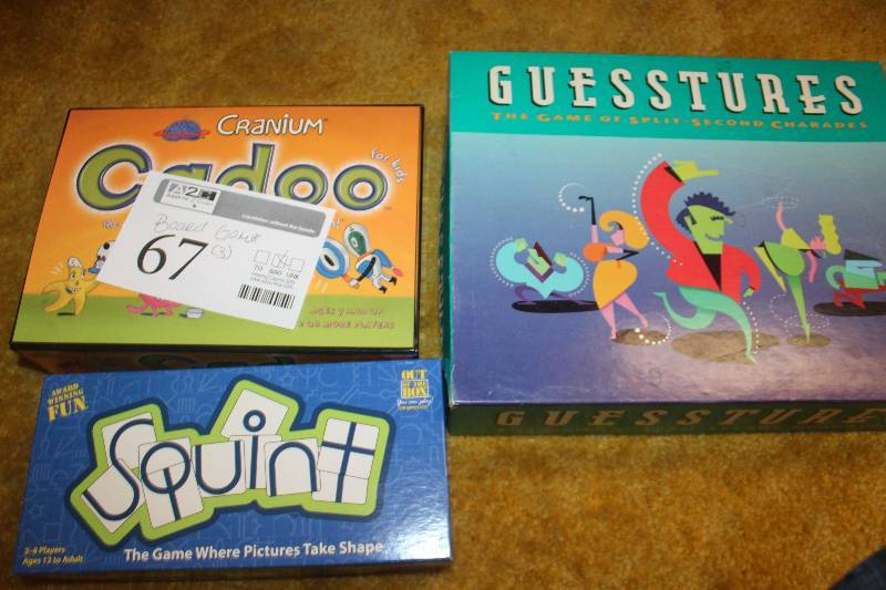 lot 67 image: Lot of (3) Board Games