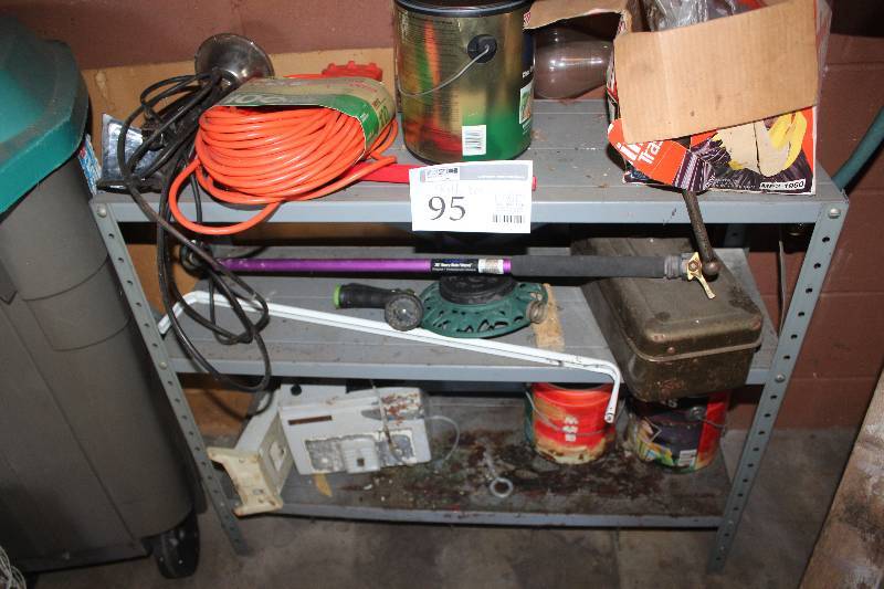 lot 95 image: Shelf Lot of Misc Tools