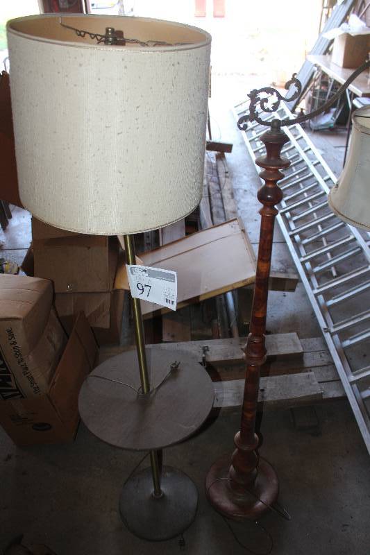 lot 97 image: Lot of Floor Lamps