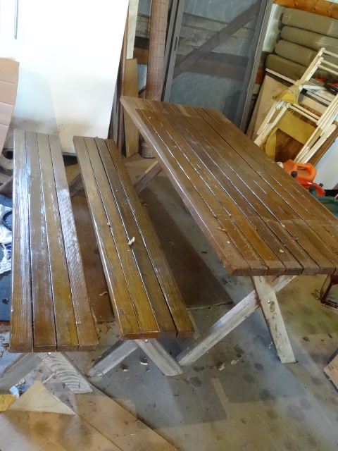 Picnic Table & Benches