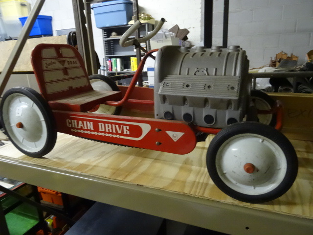 AMP Junior Rare Vintage Pedal Car.