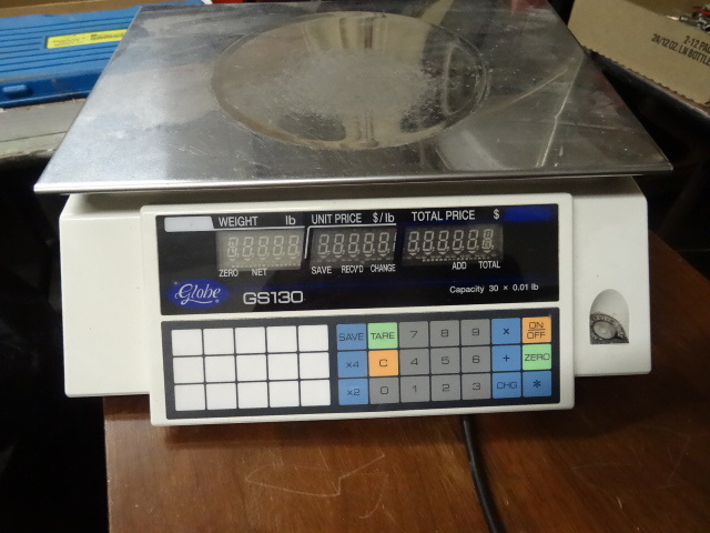 Globe GS 130 ScalePrice Maker.