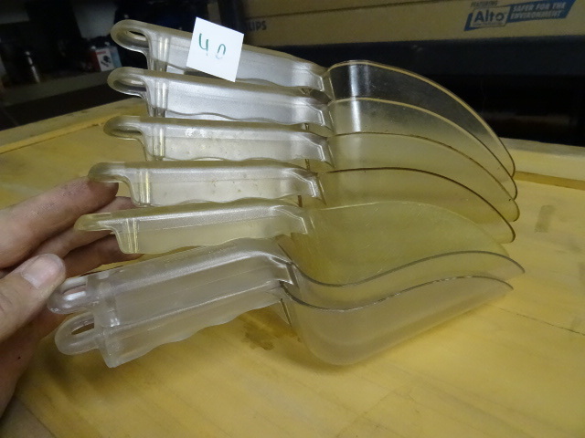 7 Plastic Coffee Bean Scoops