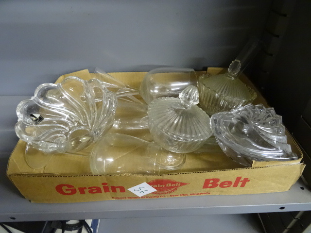 Misc. Glassware, Some Crystal