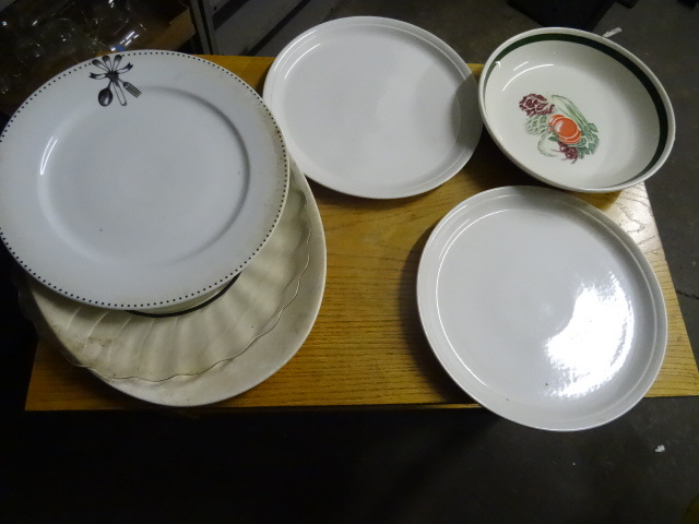 Misc. Platters and 1 Bowl