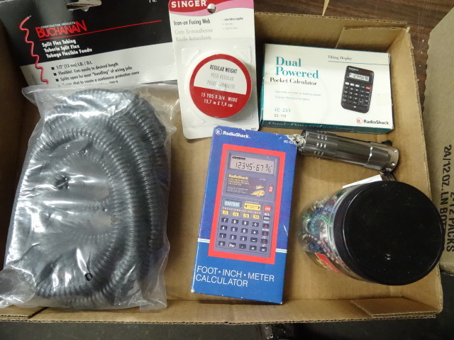 Calculators, Stretch Cords,