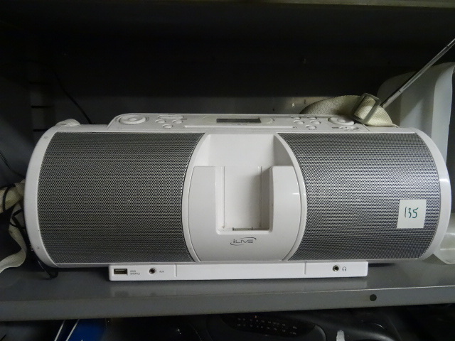I Live I Pa Docking Station with CD Player