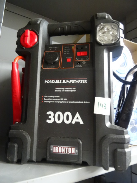 Ironton 300 AMP Portable Jump Starter