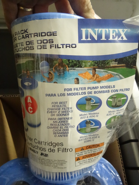 Intex Pool Filters, 2900 TE  Qty 5