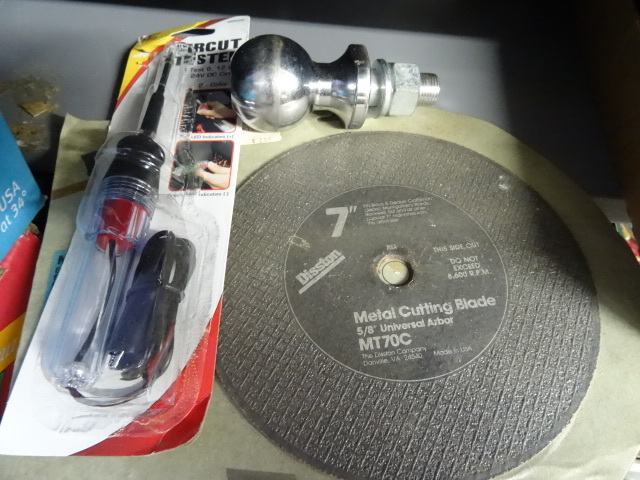 7 Metal Cut Off Disc, Test Light