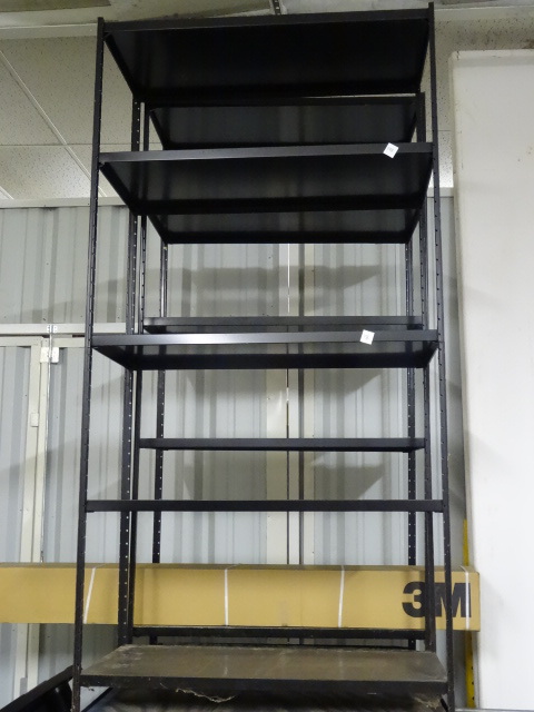 Metal Shelving Unit. 36 X 19 X 72