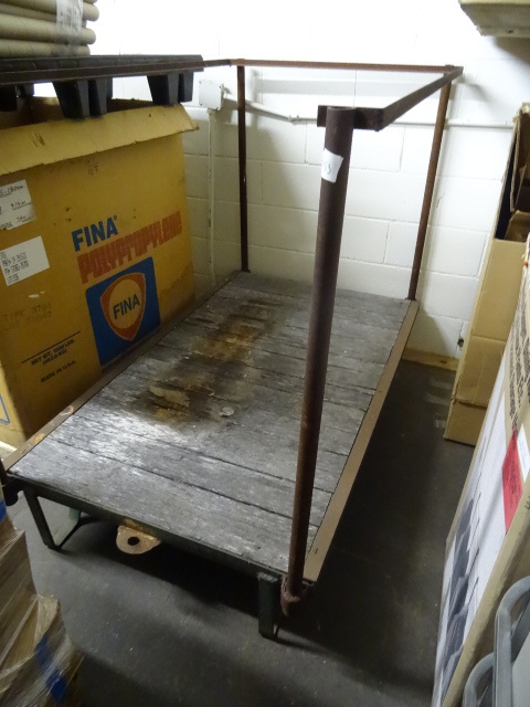Vintage 2 Wheel Warehouse Cart