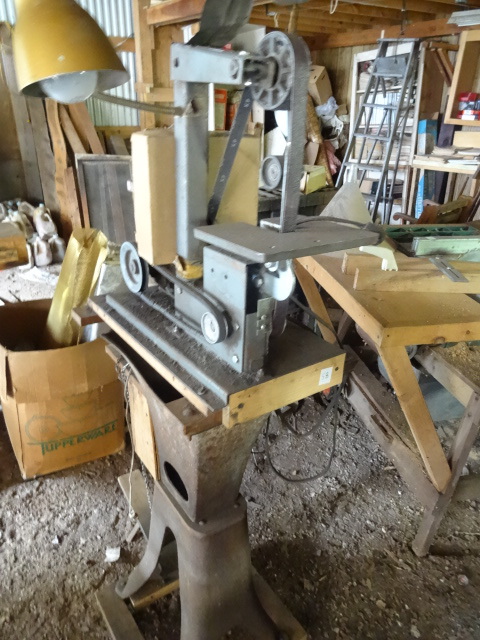 Belt Sander on Stand
