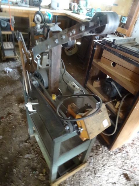 Belt Sander on Stand