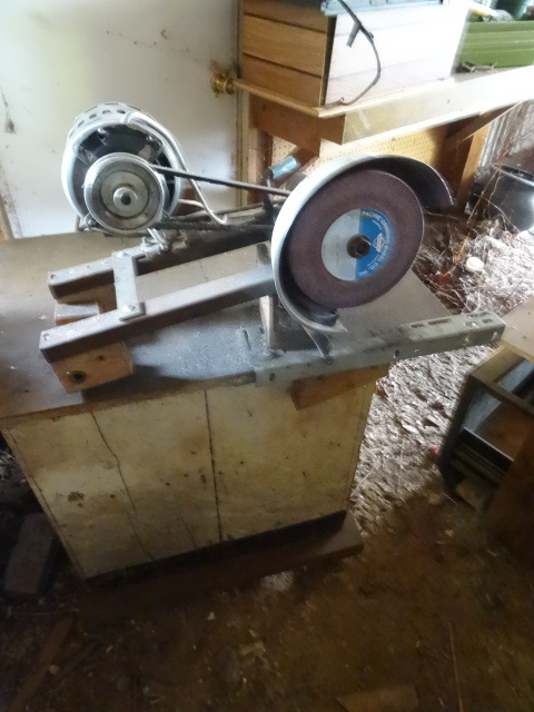 Grinder on Stand