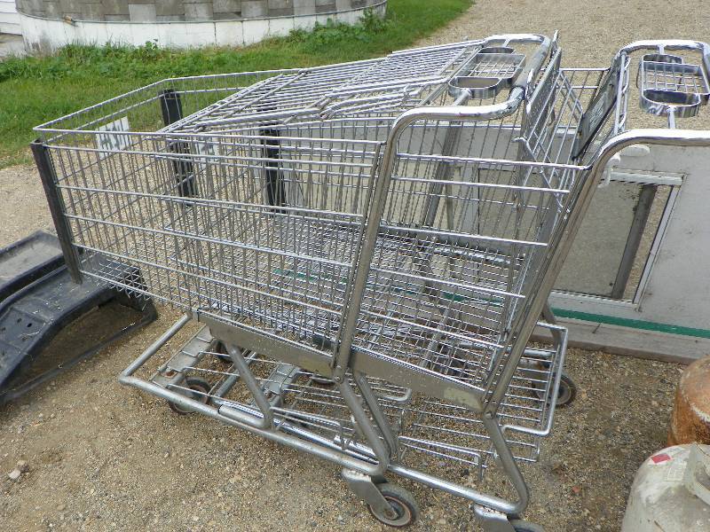 lot 274 image: Grocery Carts