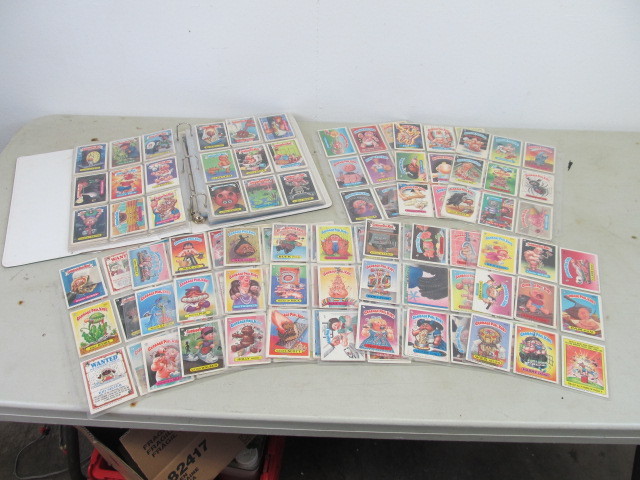 lot 47 image: Collection of Garbage Pail Kids Cards